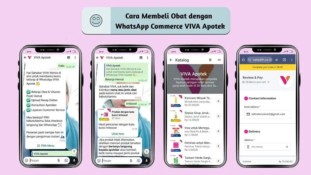Cara Membeli Obat dengan WhatsApp