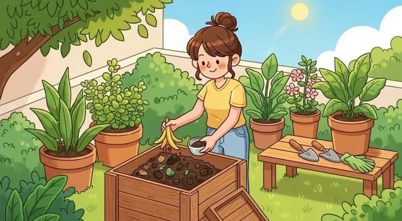 cara membuat kompos dari sampah dapur