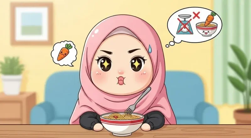 makan indomie saat diet