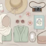 checklist barang untuk wisata flora