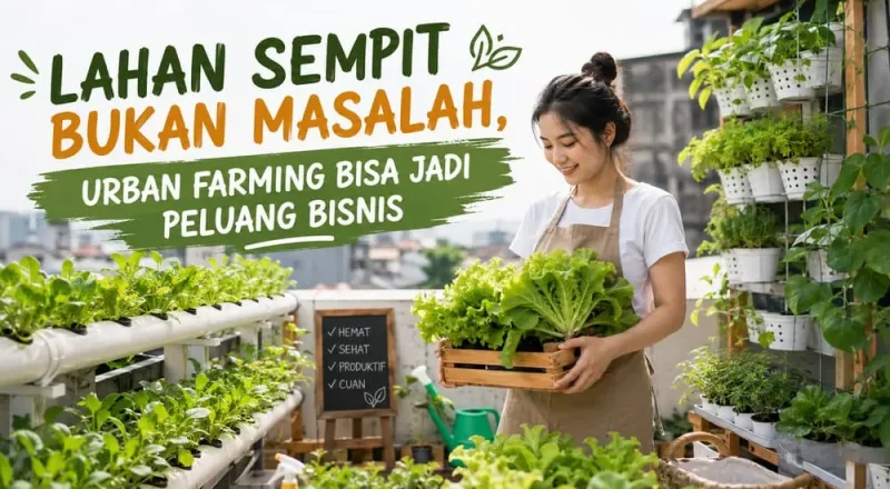 urban farming jadi peluang bisnis